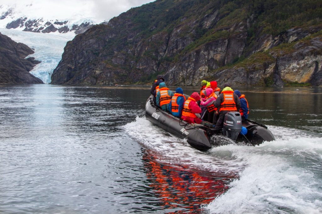 Glaciar Pía – Glaciar Garibaldi